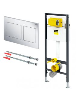 Potinkinis WC rėmas Viega Prevista Dry 3in1 komplektas, 792596