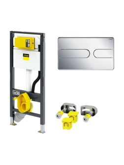 Potinkinis WC rėmas Viega Prevista Dry 3in1 komplektas, 792862