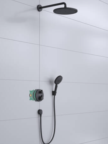 Potinkinės sistemos komplektas Hansgrohe Croma 28 Ecostat S 3