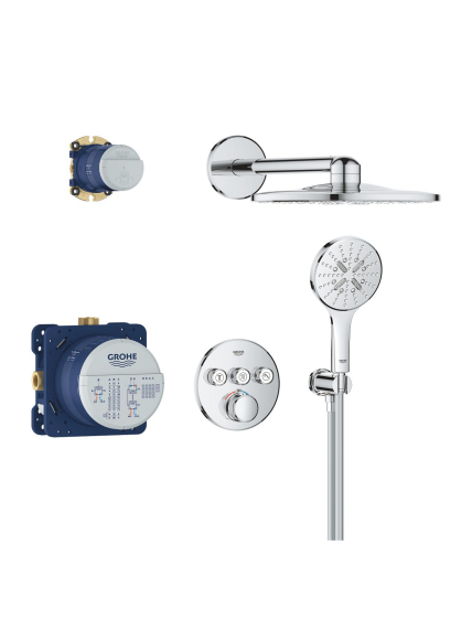 Potinkinės sistemos komplektas Grohe GROHTHERM SMARTCONTROL 8 Potinkinės sistemos komplektas Grohe GROHTHERM SMARTCONTROL 8