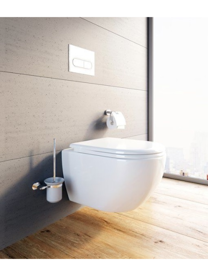 Potinkinis WC rėmas Ravak su WC Uni Chrome Rim komplektas 9