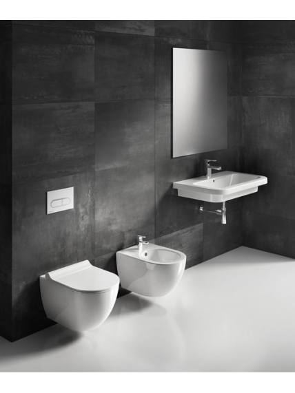 Potinkinis WC rėmas Ravak su WC Uni Chrome RimOff komplektas 6
