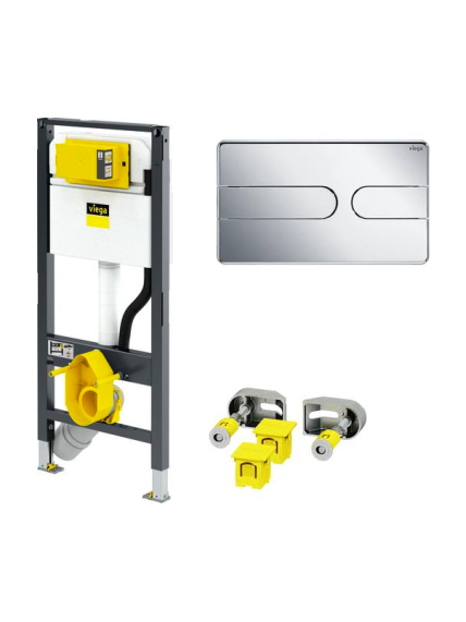 Potinkinis WC rėmas Viega Prevista Dry 3in1 komplektas, 792862 Potinkinis WC rėmas Viega Prevista Dry 3in1 komplektas, 792862