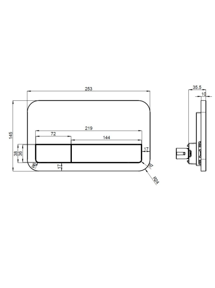 Potinkinis WC rėmas Villeroy&Boch Viconnect su klozetu Avento 5