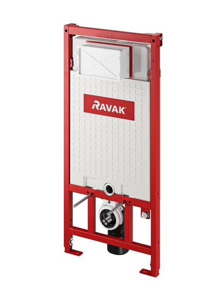 Potinkinis WC rėmas Ravak su WC Uni Chrome Rim komplektas 1