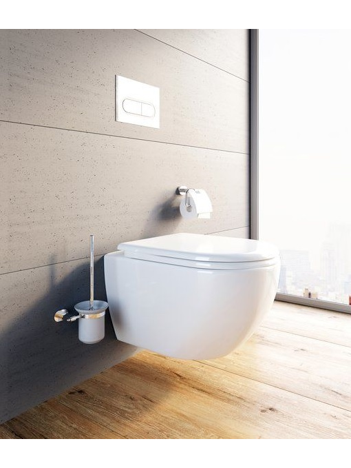 Potinkinis WC rėmas Ravak su WC Uni Chrome Rim komplektas 9