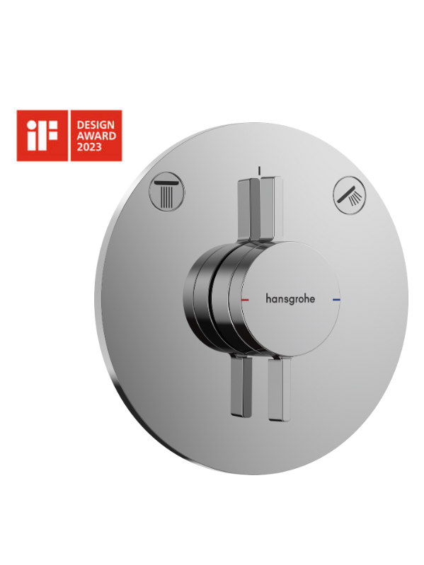 Potinkinis dušo maišytuvas Hansgrohe DuoTurn S, 2 funkcijos Potinkinis dušo maišytuvas Hansgrohe DuoTurn S, 2 funkcijos