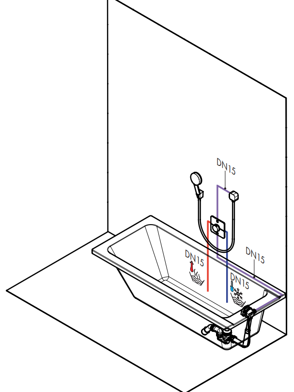 Potinkinė dėžutė Hansgrohe Ibox Universal 2, 01500180 1 Potinkinė dėžutė Hansgrohe Ibox Universal 2, 01500180 1