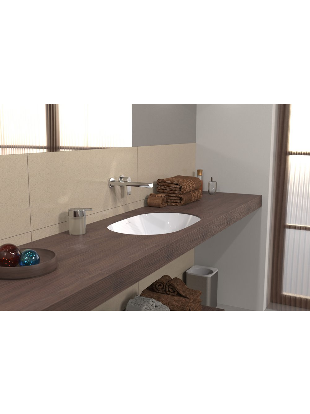 Praustuvas Villeroy&Boch Architectura 57x37,5 cm 8 Praustuvas Villeroy&Boch Architectura 57x37,5 cm 8