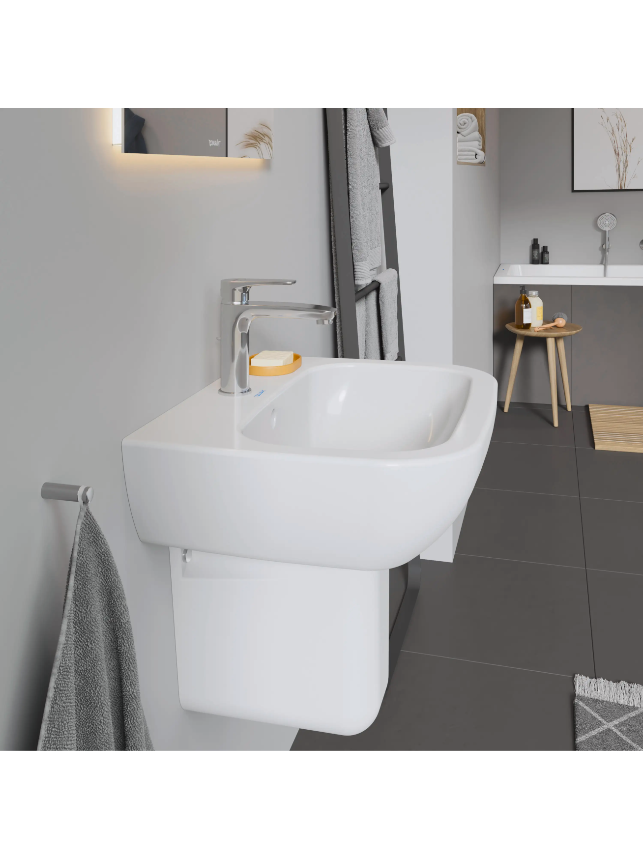 Praustuvas Duravit D-Code 55x43 cm 23105500002 6 Praustuvas Duravit D-Code 55x43 cm 23105500002 6