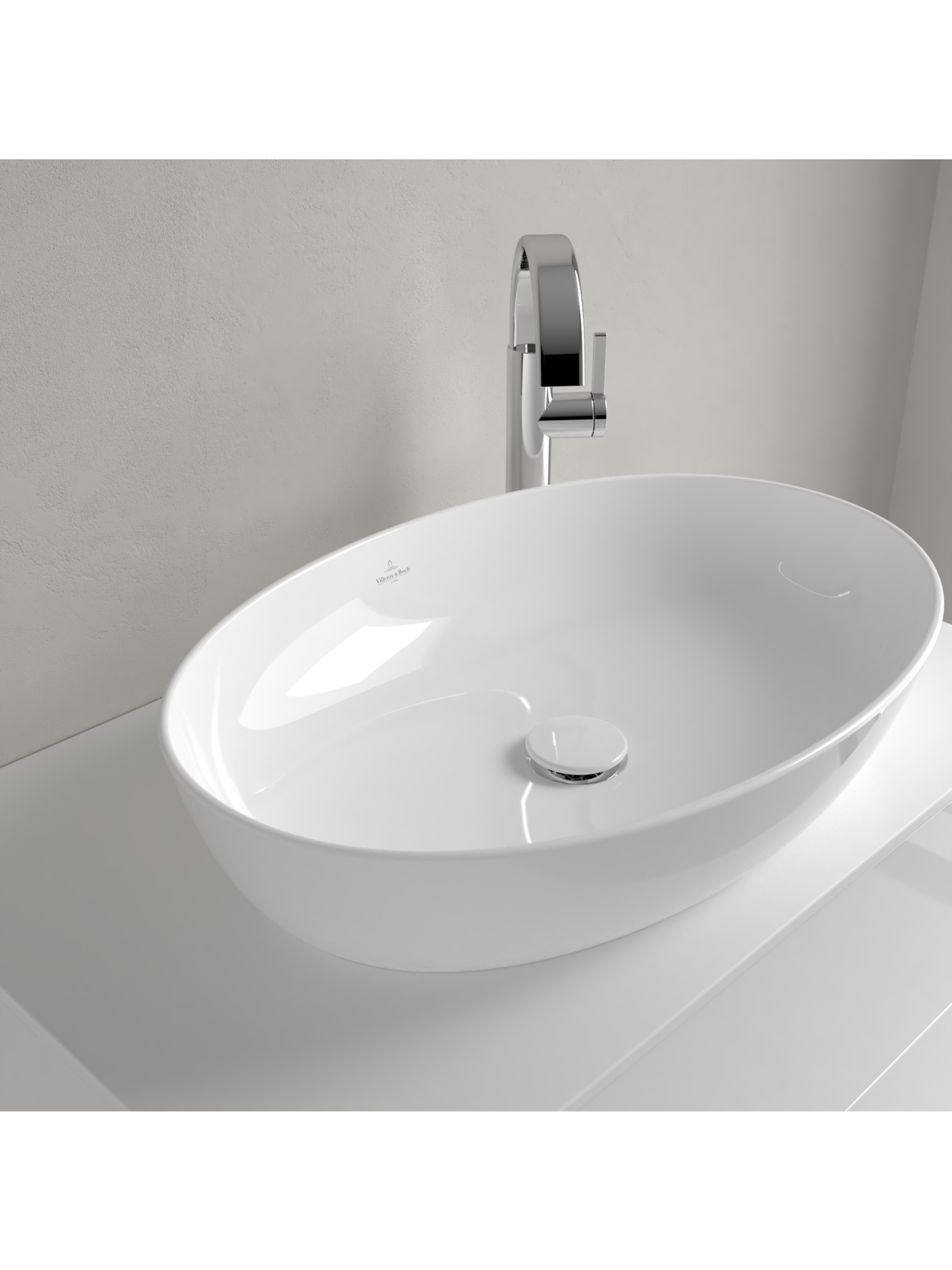 Praustuvas Villeroy & Boch Artis 61x41 cm su C+ danga 4