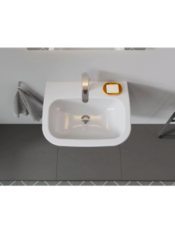 Praustuvas Duravit D-Code 55x43 cm 23105500002 Praustuvas Duravit D-Code 55x43 cm 23105500002