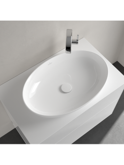 Praustuvas Villeroy & Boch Artis 61x41 cm su C+ danga Praustuvas Villeroy & Boch Artis 61x41 cm su C+ danga