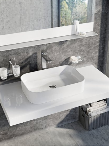 Praustuvas Ravak Ceramic 550 R Slim