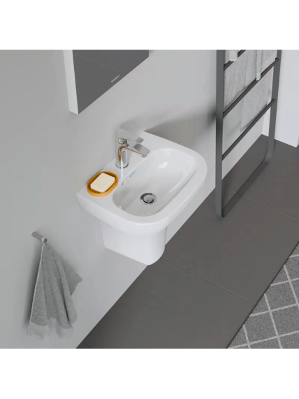 Praustuvas Duravit D-Code 45x34 cm 07054500002 4 Praustuvas Duravit D-Code 45x34 cm 07054500002 4