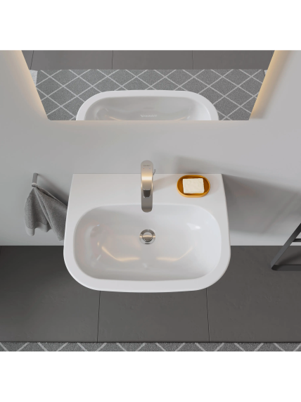 Praustuvas Duravit D-Code 60x46 cm 23106000002 2 Praustuvas Duravit D-Code 60x46 cm 23106000002 2