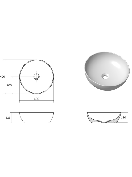 Praustuvas Ravak Uni 400 B Slim 2 Praustuvas Ravak Uni 400 B Slim 2