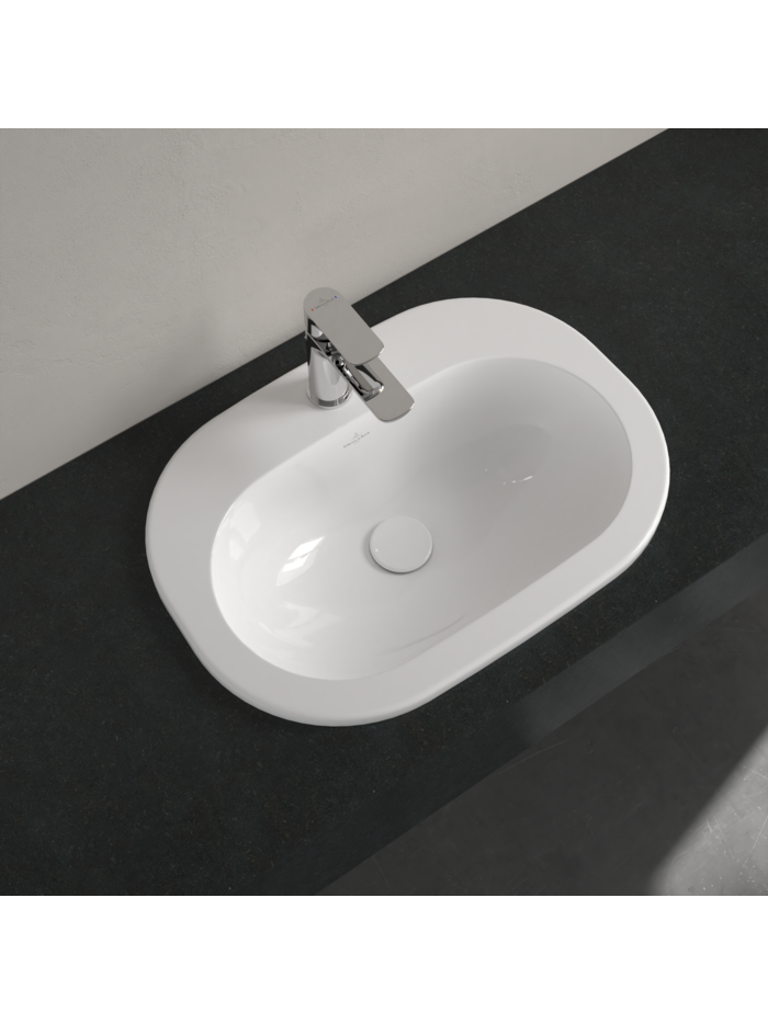 Praustuvas Villeroy & Boch O.Novo 56x40,5 cm, 41615601 4 Praustuvas Villeroy & Boch O.Novo 56x40,5 cm, 41615601 4