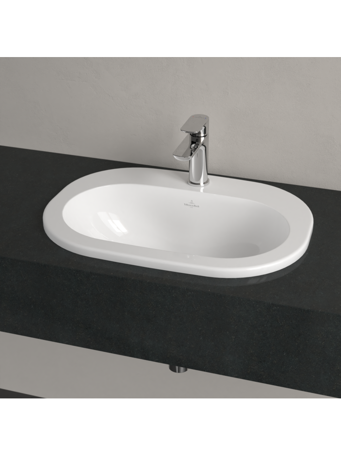 Praustuvas Villeroy & Boch O.Novo 56x40,5 cm, 41615601 5 Praustuvas Villeroy & Boch O.Novo 56x40,5 cm, 41615601 5