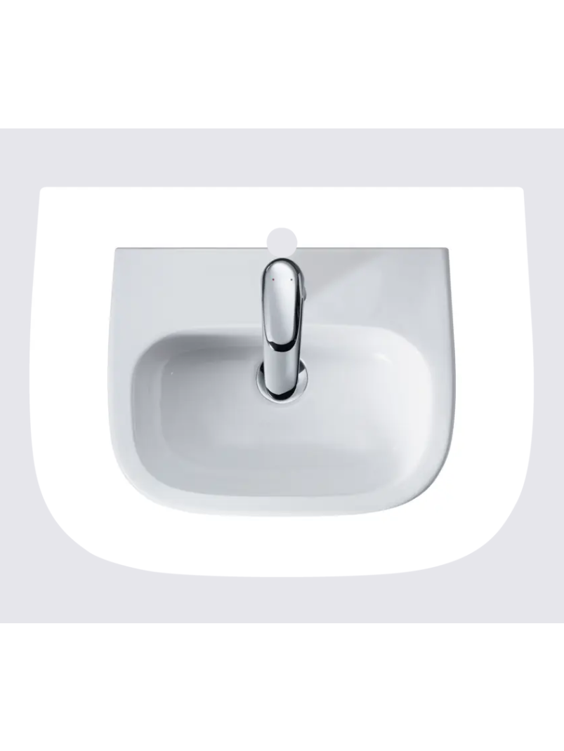 Praustuvas Duravit D-Code 45x34 cm  07054500002 3