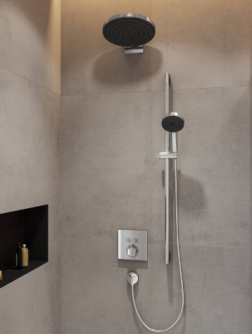 Sieninė dušo žarnelės jungtis Hansgrohe Fixfit 27454000