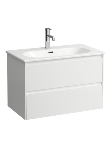 Spintelė su praustuvu Laufen Lua 80x45,5 cm, H8600872611041 Spintelė su praustuvu Laufen Lua 80x45,5 cm, H8600872611041