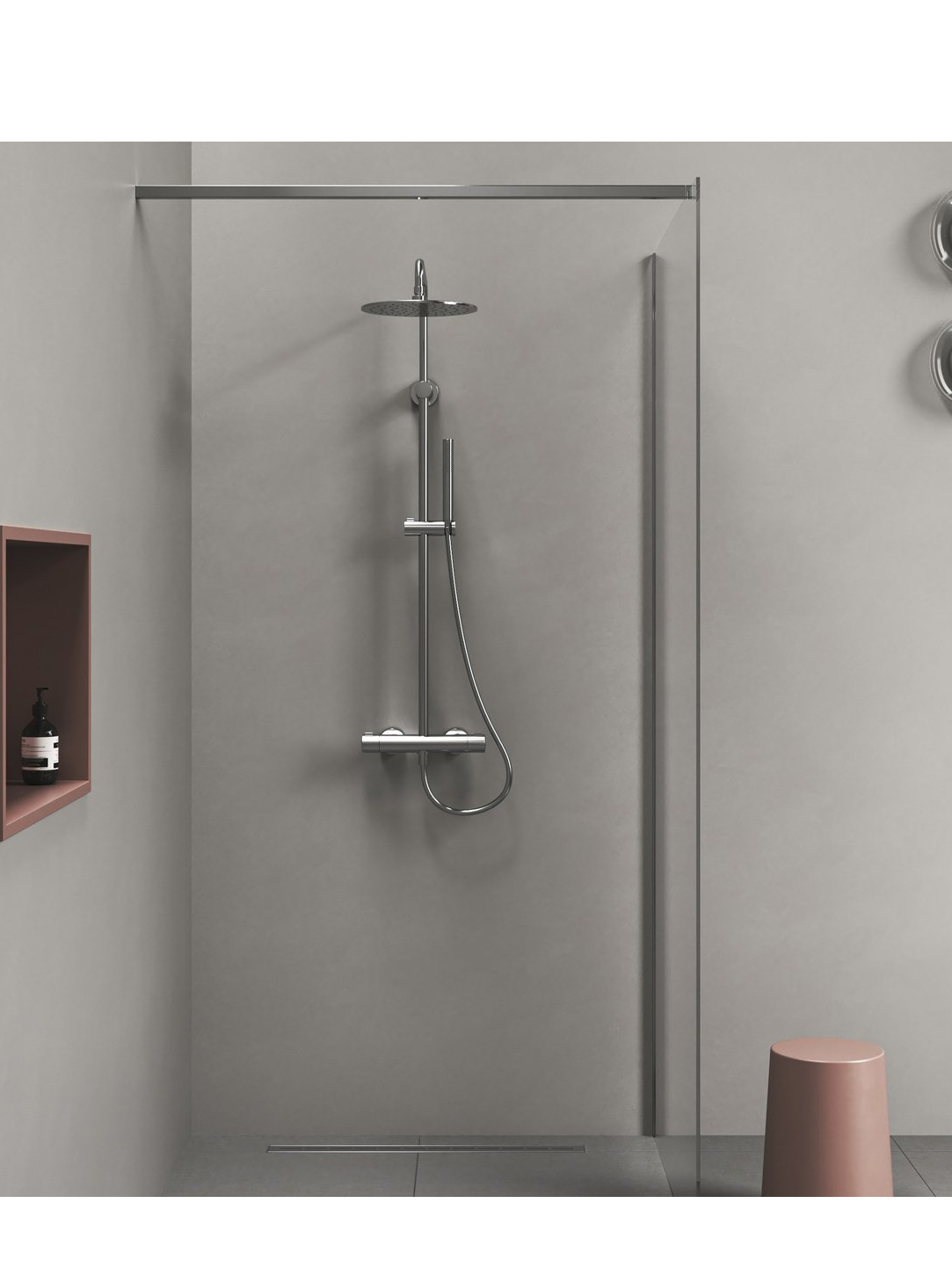 Termostatinė dušo sistema Ravak SG 091.00CR 1