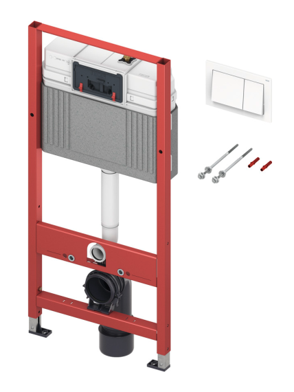 TECEbase WC potinkinio rėmo komplektas (3in1), 9400400