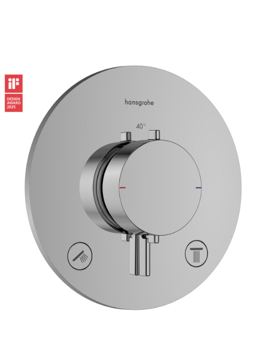 Termostatinio maišytuvo dangtelis dušui Hansgrohe Ecostat Comfort S