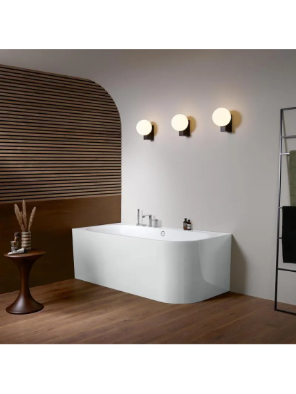 Kampinė vonia Villeroy & Boch Oberon 2.1 180x80 cm su sifonu 1