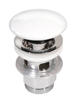 Universali praustuvo sifono galvutė Villeroy & Boch Click Clack, 8L033401 Universali praustuvo sifono galvutė Villeroy & Boch Click Clack, 8L033401