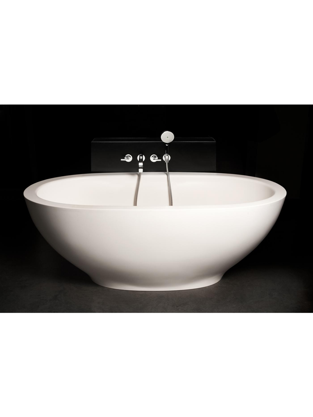 Vonia PAA Dolce Silkstone 180 x 90 cm, balta matinė 10