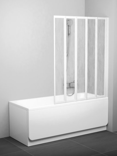 Vonios sienelė Ravak VS5 Rain 113,5x133 cm