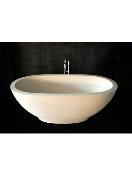 Vonia PAA Dolce Silkstone 180 x 90 cm, balta matinė 12